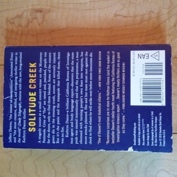 Solitude Creek by Jeffrey Deaver - Picture 2 of 2
